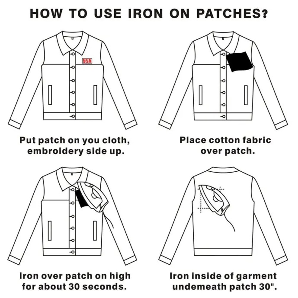 Kiss Iron-On Patch - Picture 7 of 7